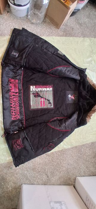 Geaca parka Geographical Norway mărimea xl
