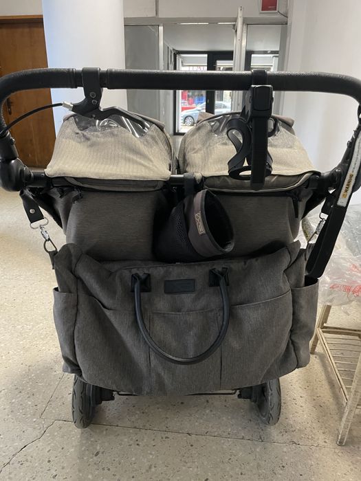 MOUNTAIN BUGGY Комбинирана количка за близнаци DUET V3 LUXURY