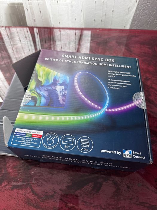 RGB led, tv, console