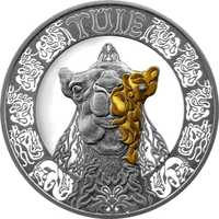 Серебряная монета Верблюд из серии Тотемы