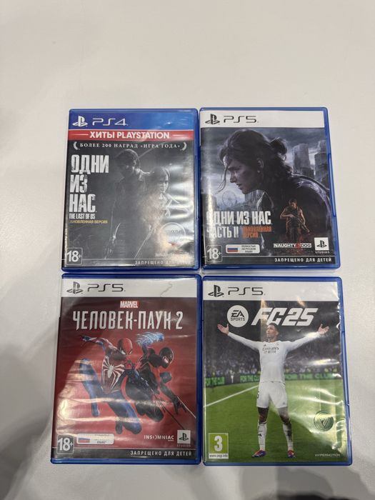 Игры для Ps почти новые