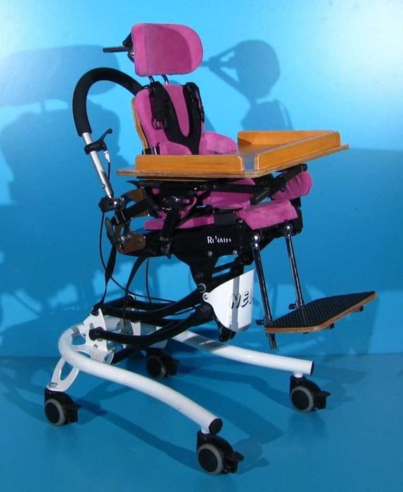 Scaun pozitionare pentru copii cu handicap, cu roti - Rehatec