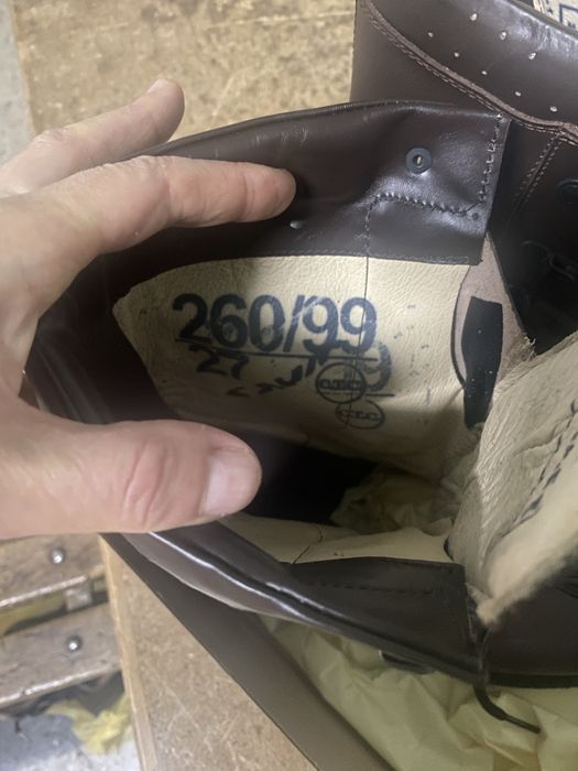 Bocanci piele combat