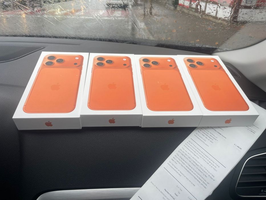 iPhone 17 Pro Max 256GB Orange Noi
