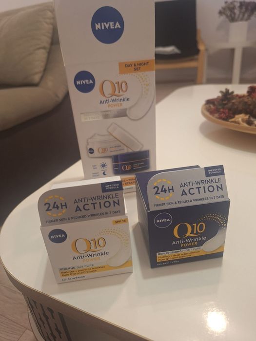 Nivea cremă de noapte si de zi,noi.