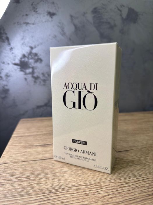 ARMANI Acqua di GIO 100ml Extract de PARFUM, nou,sigilat,100% original