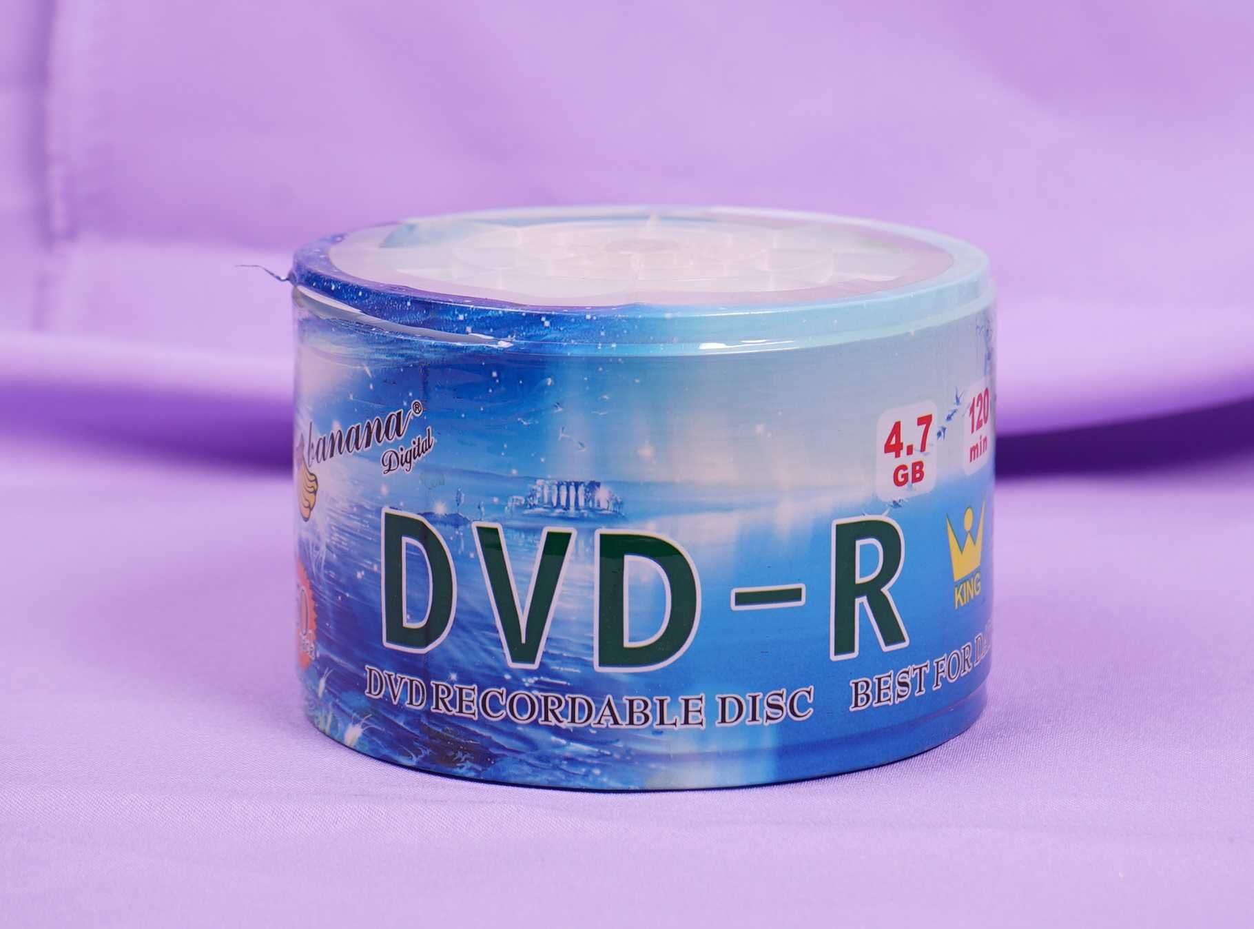 DVD диск 4.7 gb двд диск 50 тг. шт.