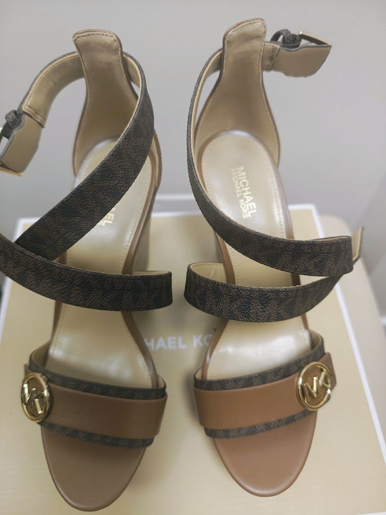 Sandale Michael Kors, culoarea Carmen Wedge,