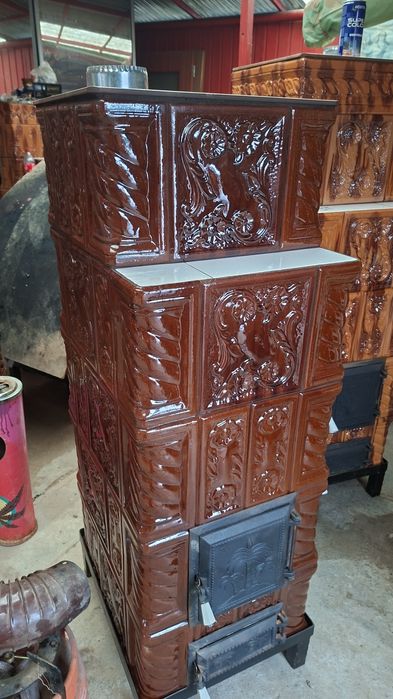 Soba teracota mobila Prahova București If AG BV Ialomita Bz pe suport