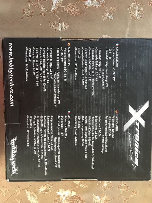 Vand Încarcator Profesional NOU, XTRONICS DUAL 6 Traxxas