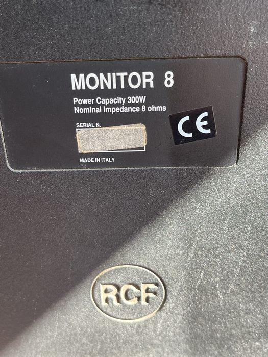 Boxe Rcf Monitor 300w