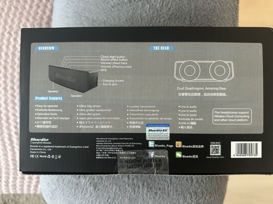 Boxa portabila Bluedio