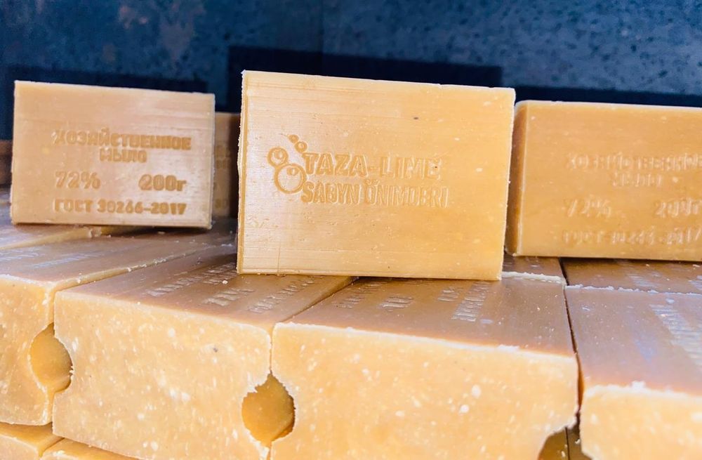 Кірсабын, Хозяйственное мыло 72%