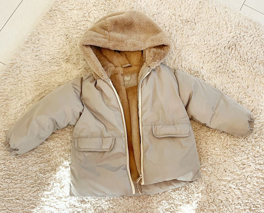 Geaca Zara imblanita 110 - 4/5 ani