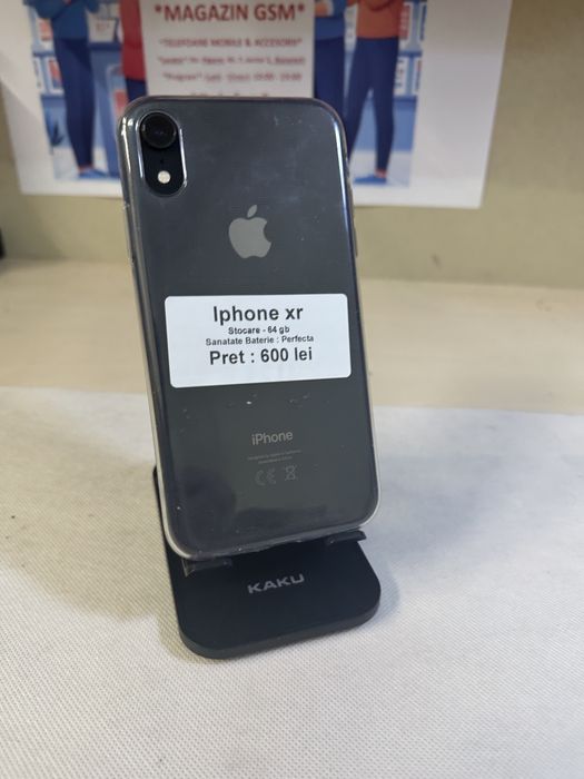 Iphone xr / 64 gb / folie sticla cadou
