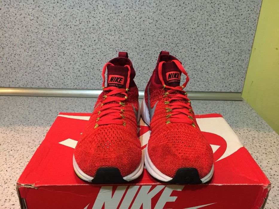 ОРИГИНАЛНИ *** Nike Zoom Pegasus All Out Flyknit Red Volt