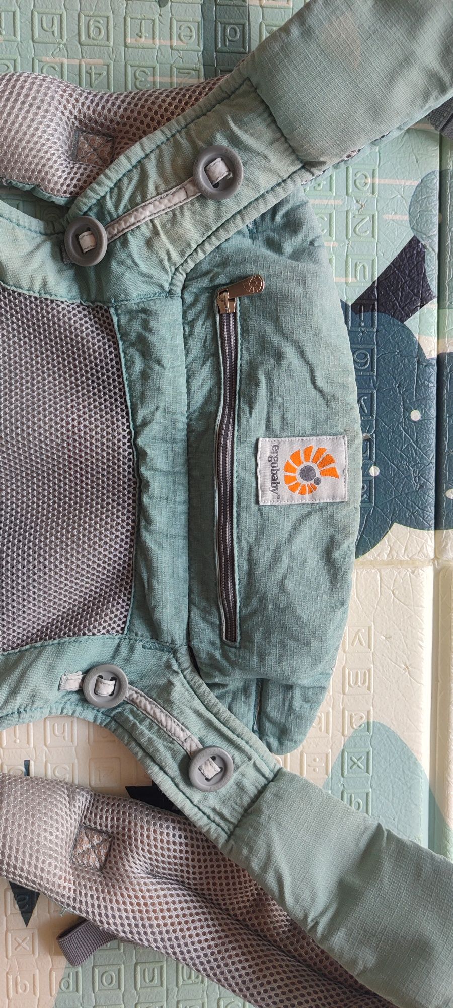 Ergobaby 360 Cool Air Mesh ергономична раница Icy Mint