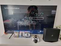 Playstation 4 PRO 1TB + 2 Джоистика, Игри и Аксесоари