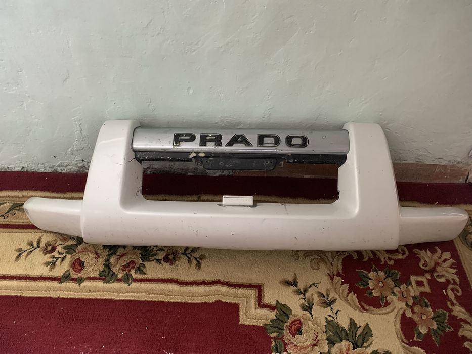 Продам бампер, губу , решетка на Прадо 120