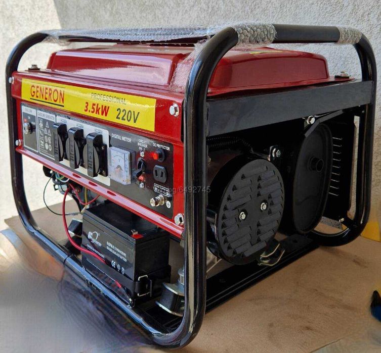 ГЕНЕРАТОР за ток 3.5KW - Бензинови Генератори за ток 10 модела!