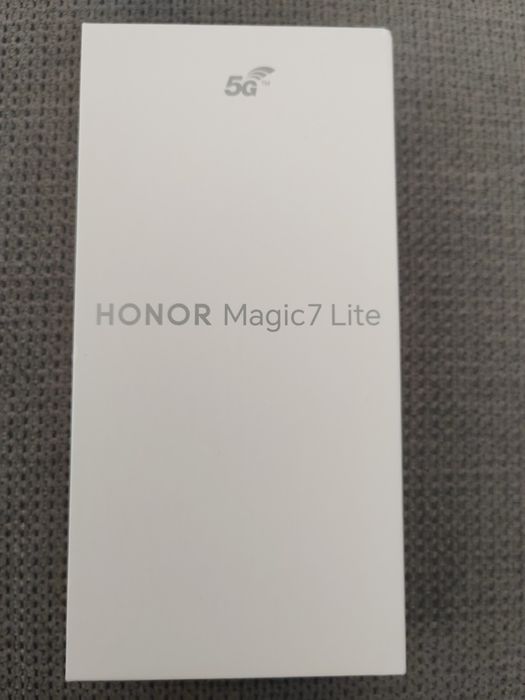 Telefon HONOR Magic 7 Lite, 256GB, 8GB RAM, Dual SIM, Titanium Black