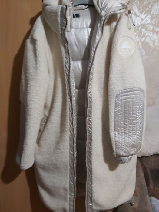 Зимно дълго яке с пух