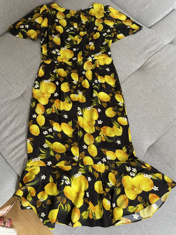 Rochie ocazie DG 100% dublu matase M noua