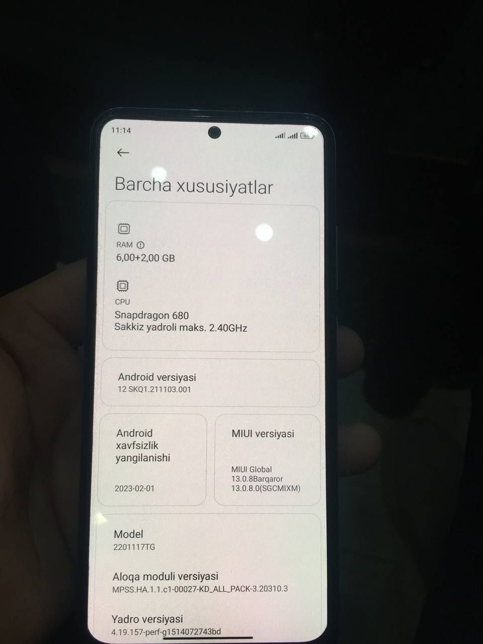 Redmi not 11 sotiladi obmen bor