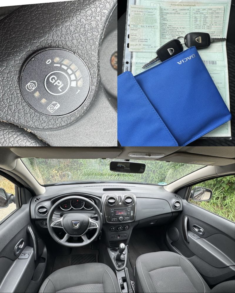 Dacia logan 2017 / 0.9 Tce+ GPL Fabrica / Face Lift /Led