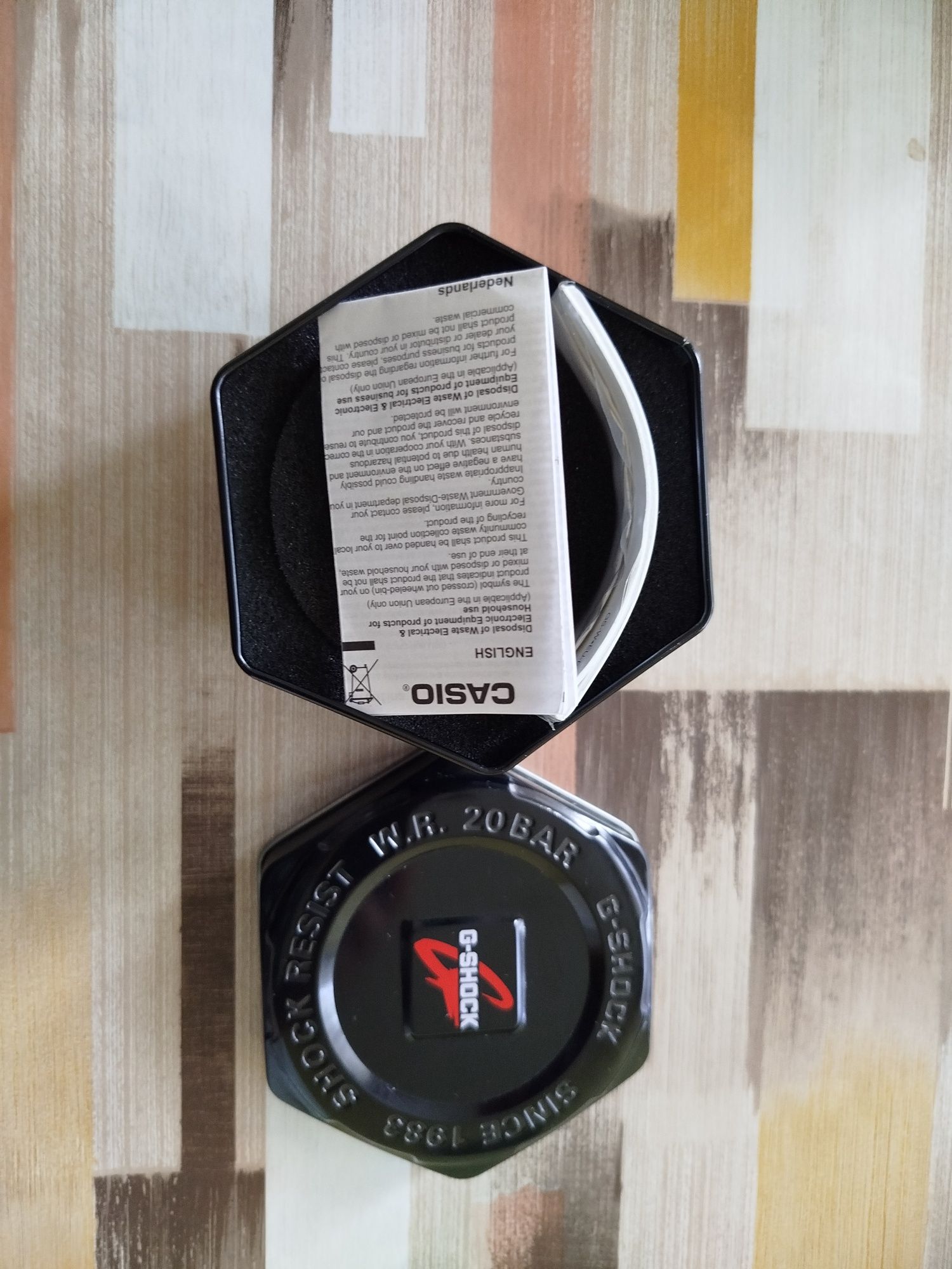 Кутия от марков часовник G-Shock