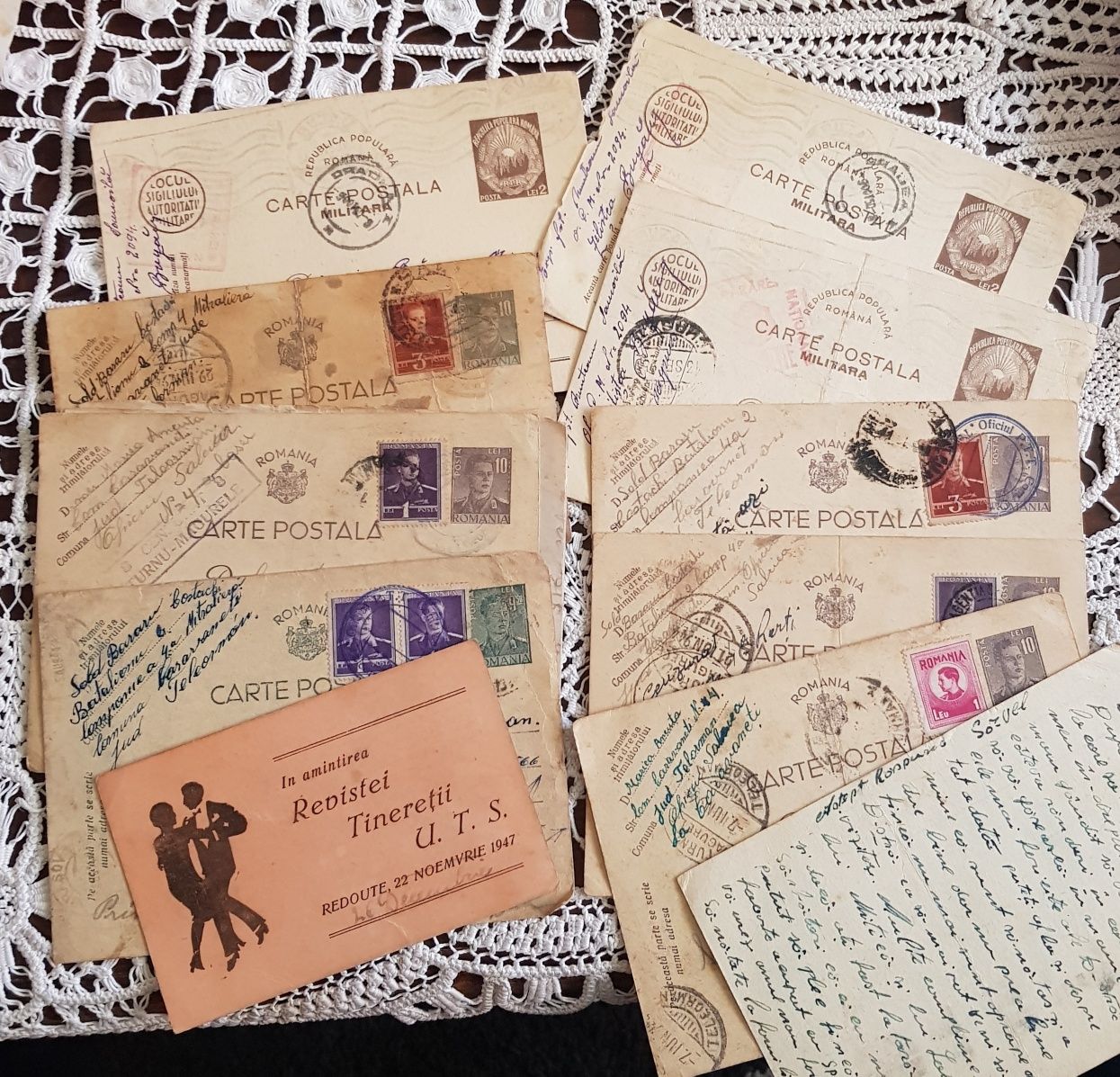 Carti postale militare din anii 40...45.