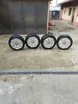Vand set jante 5x17 cu cauciucuri de vara 225/50 R17 98Y
