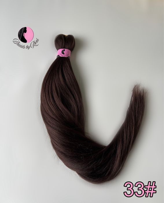 100% Канекалон, висококачествен материал за плитки