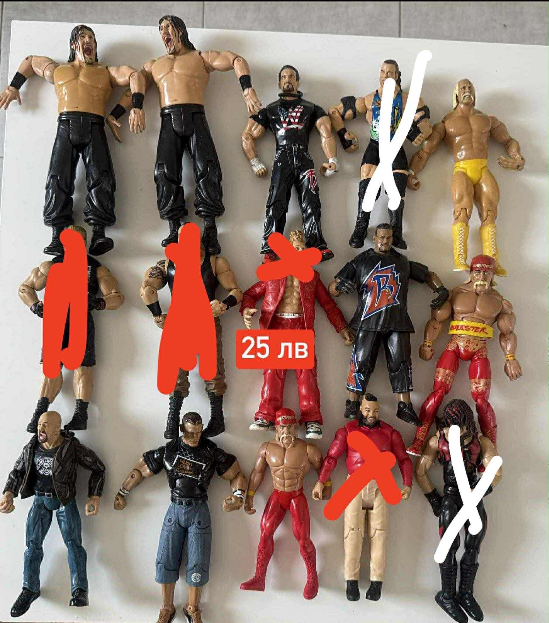 WWE / Кеч Мания Фигурки / Хълк Хоган / Джеф Харди и други .