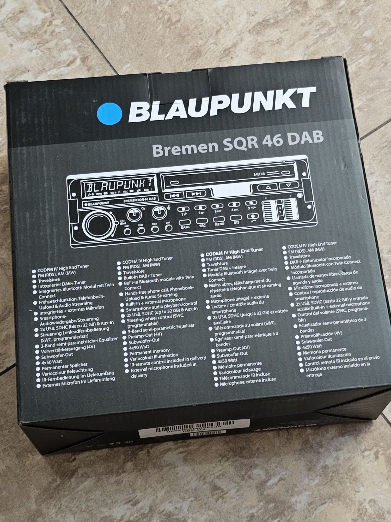 Player Blaupunkt Bremen SQR 46 DAB (produs nou)