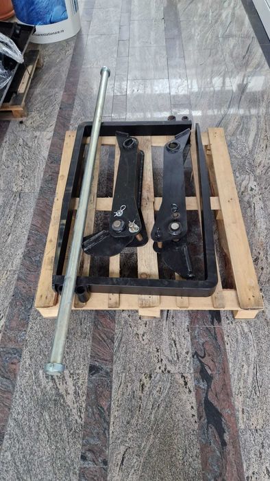 Kit furci buldoexcavator New Holland - lame, ghiare, paletizate