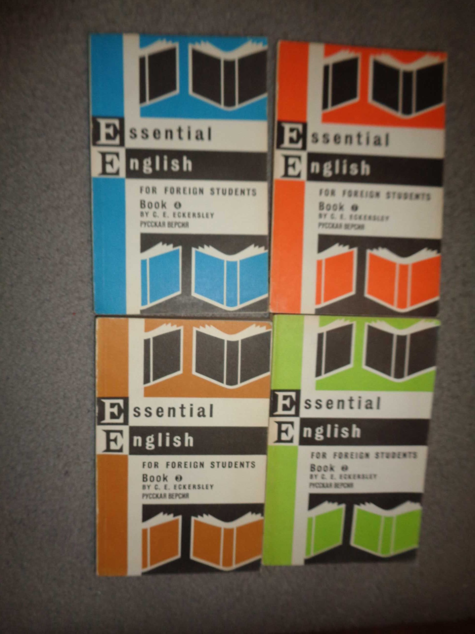 Essential english for foreign students - Eckersley  4 volume
