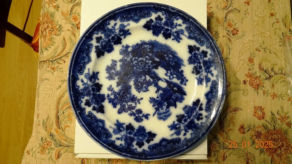 Vand platou foarte vechi SOBRAON HILL POTTERY fabricatie 1850-1867