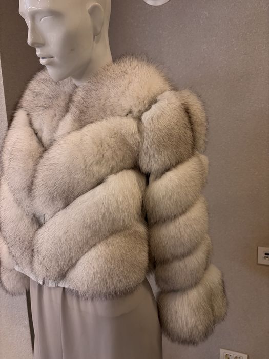 Haina cu blana naturala deosebita Mas S si M