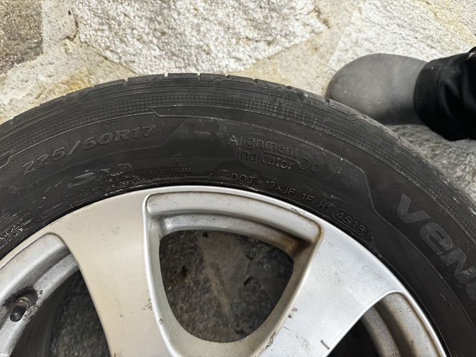Комплект 46р. джанти с летни гуми размер 225/60R17