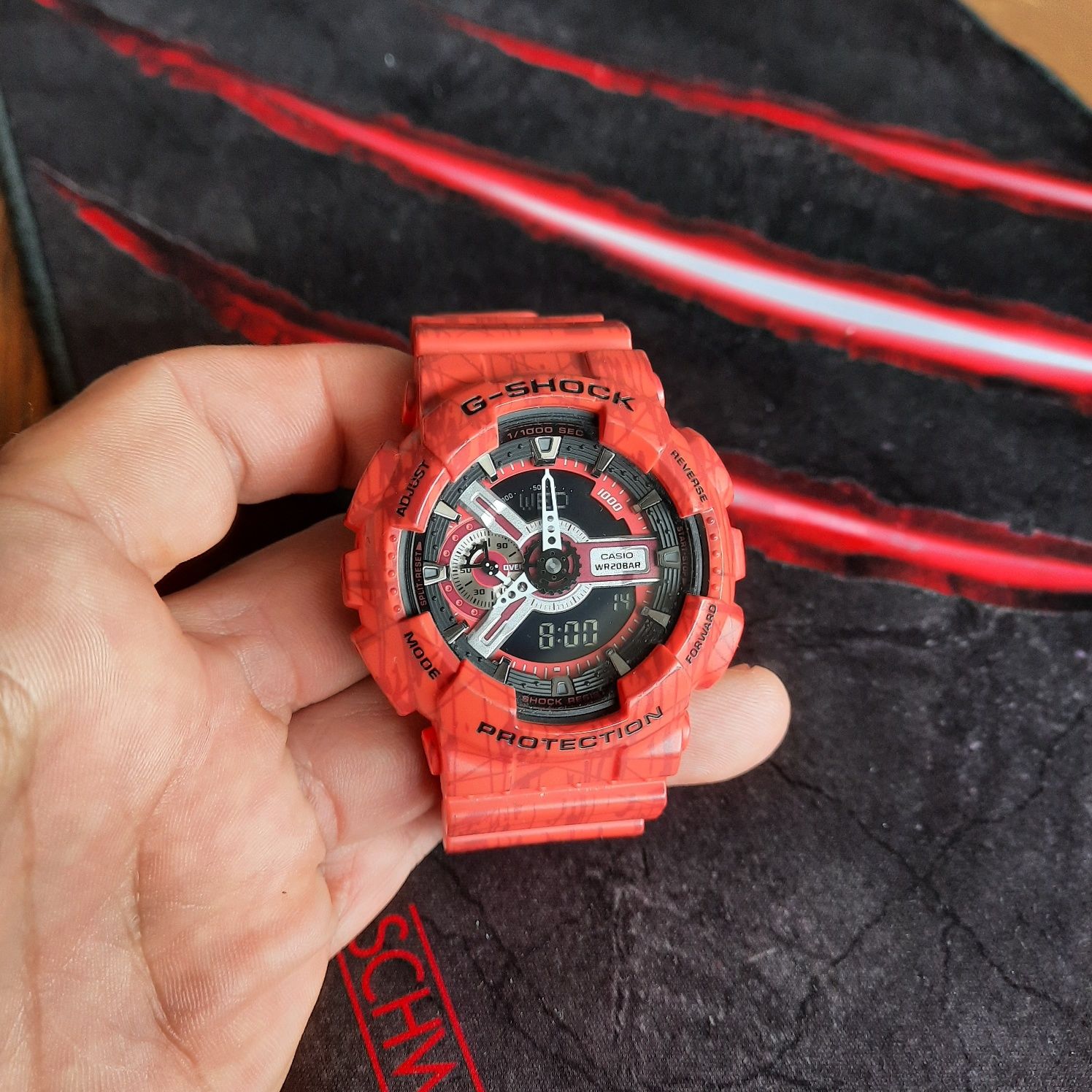 Casio G Shock GA 110SL 4A    Rar
