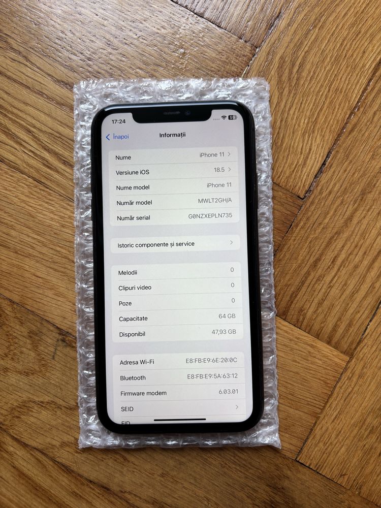 Iphone 11 de 64 Gb Black