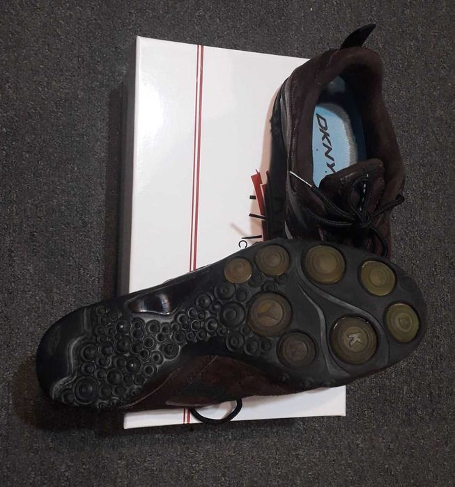 Pantofi sport din piele DKNY