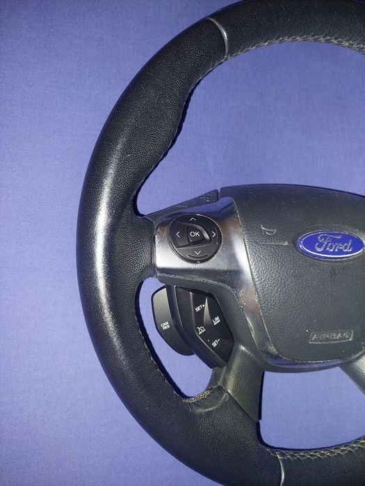 Volan ca nou focus kuga c-max imb. in Piele de fabrica,pilot-automat,c