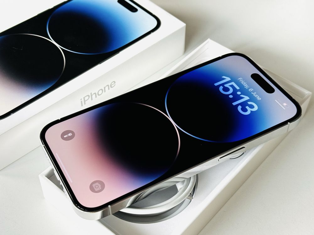 Iphone 14 Pro 128GB White 100% Батерия! Гаранция 6 месеца