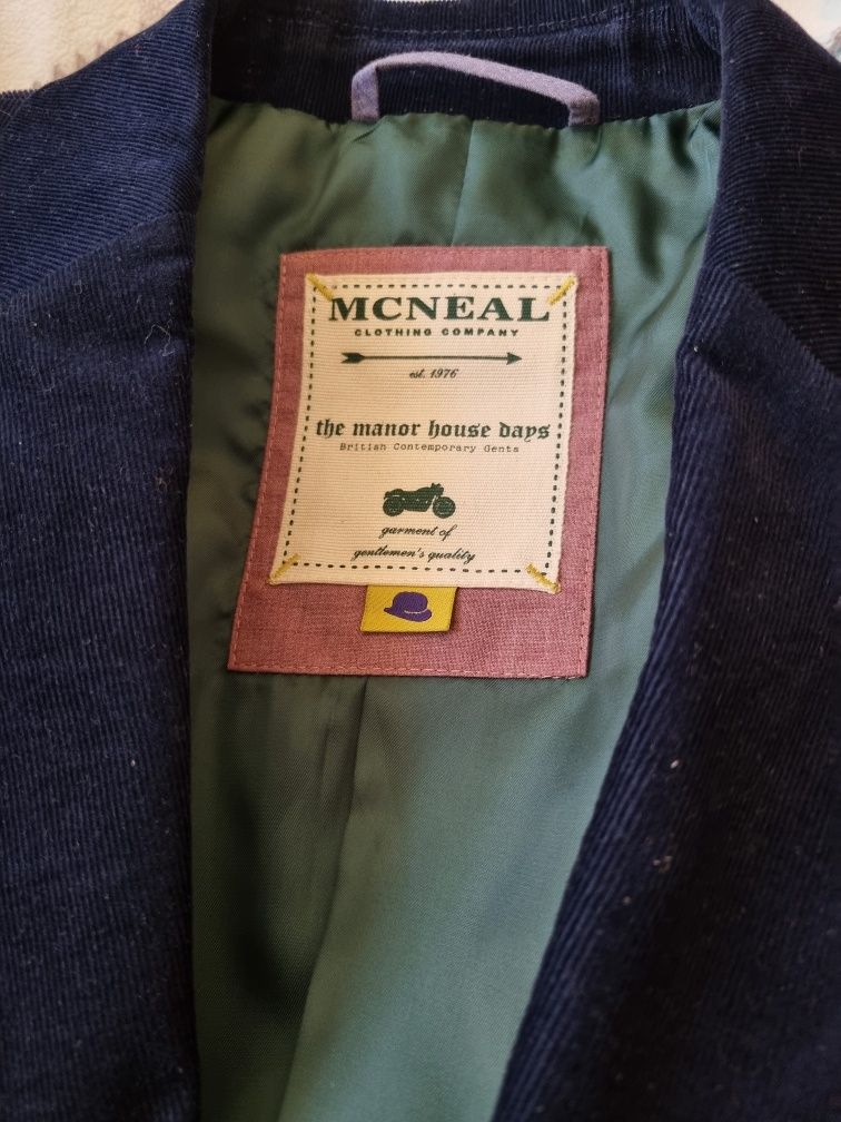 Мъжко спортно сако Mcneal - цвят navy