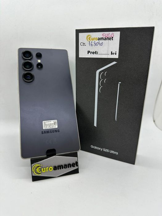 Telefon mobil Samsung Galaxy S25 Ultra,  512GB, 5G,Black, -A-