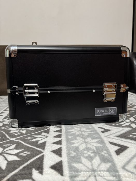 Geanta profesionala pentru cosmetice si manichiura -  LUXORISE Black