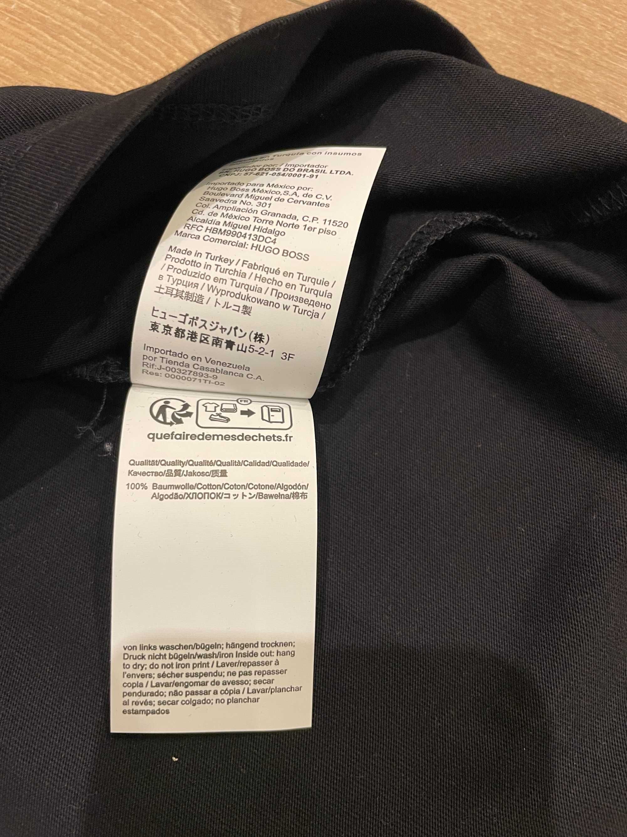 Оригинална тениска HUGO BOSS Dedico с фигурална щампа: M, XL и XXL