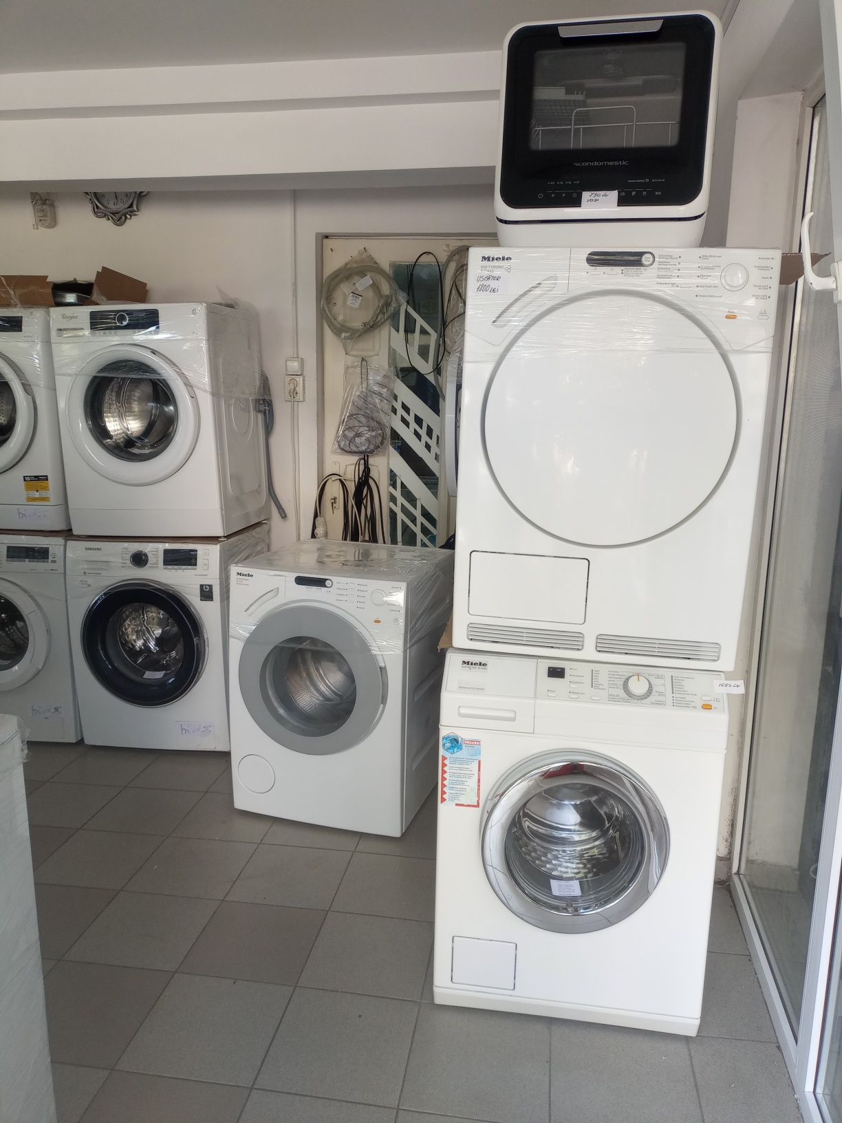 Mașini noi  de spălat capacitate 8_10 kg import Germania